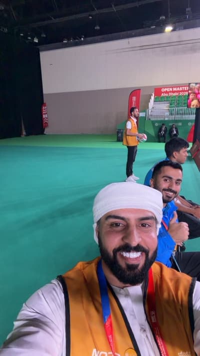 Fan at live match