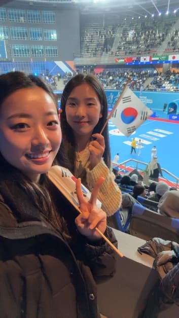 Fan at live match